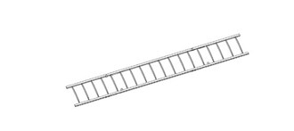 Halo Track Lighting LOUV-802-P Louver for L802 Span LED Wall Wash, White